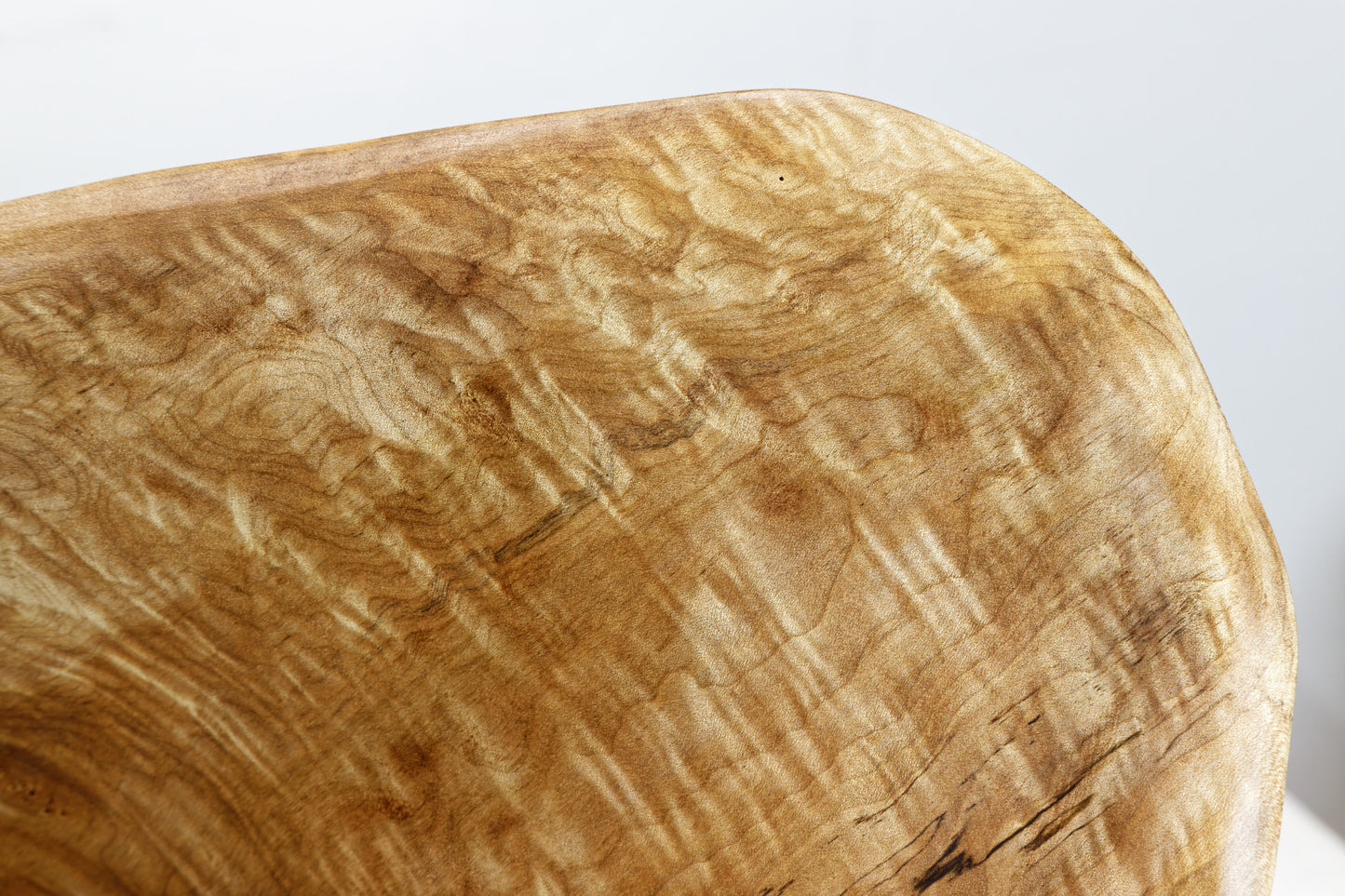 Wood bowl, large exotic bowl, walnut burl, figured fancy wood, designer bowl, best decor, curves, 8 inch tall, 10.5 wide, 25 long, 5 lbs, 9 oz, asymmetric