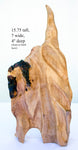 Skyward spalted maple tabletop sculpture, 15.75 inches tall, 7 wide, 4 deep, 215-D