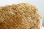 Wood bowl, large exotic bowl, walnut burl, figured fancy wood, designer bowl, best decor, curves, 8 inch tall, 10.5 wide, 25 long, 5 lbs, 9 oz, asymmetric