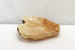 Bigleaf maple heart shaped bowl, live edge, catchall, 2 inches Tall x 12.5 x 9.5 , one of a kind, asymmetric, sculptured wood bowl, 469-B