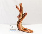 Manzanita wood tabletop sculpture, twisted root sculpture, irregular live edge sculpture, 20.5 inches Tall x 17 x 7, one of a kind, 457-A