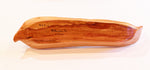 jewelry holder, 16.75 inch long narrow cherry catchall bowl, 449-A