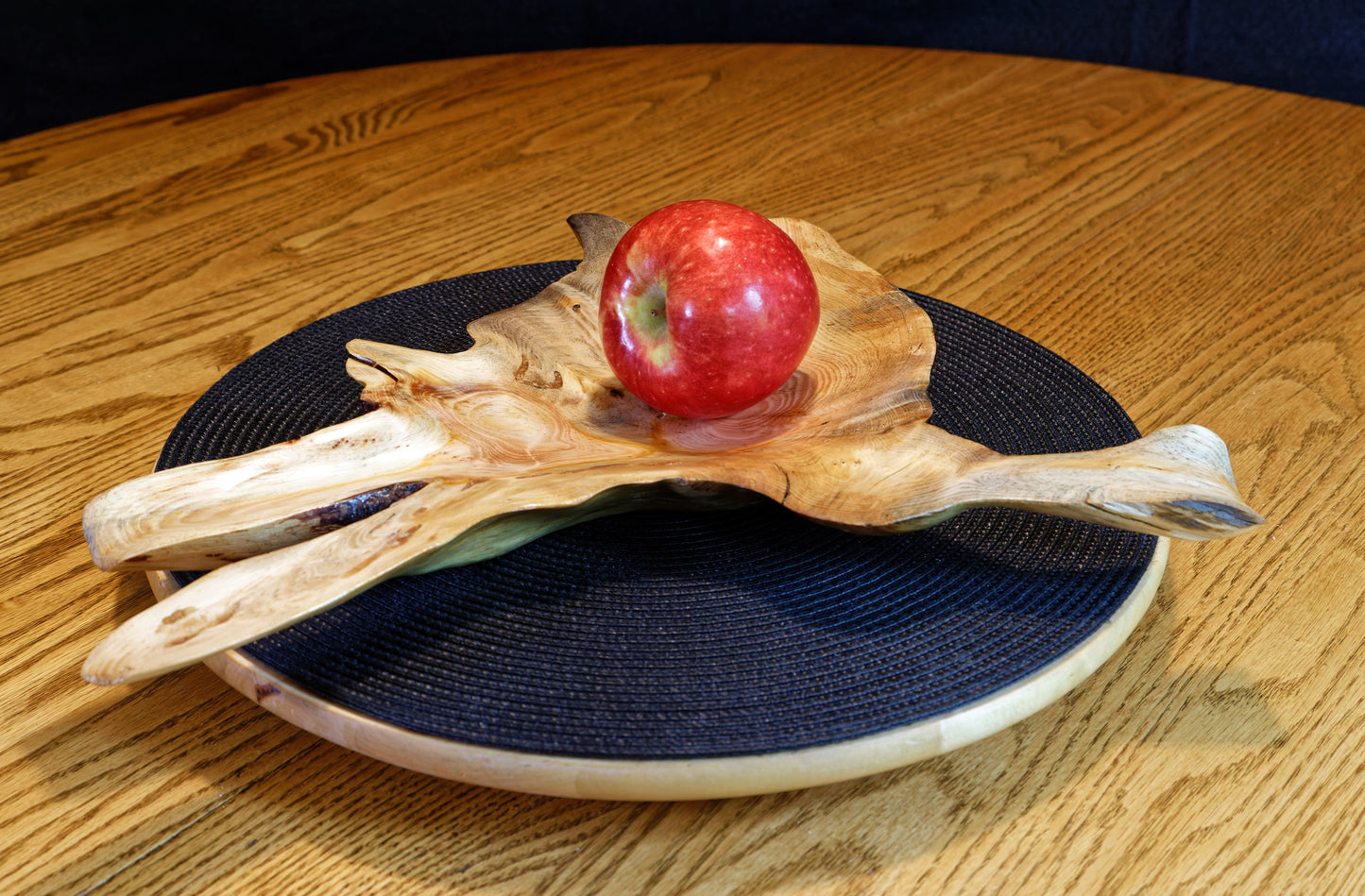 branched catchall, Lodgepole pine roots, 15 x 12 x 2'', 0.95 lbs, Wabi Sabi Wasabi wabi-sabi one-of-a-kind, asymmetric, upcycled, 346-A2
