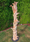 possible left side of the sculpture (although all sides are so beautiful they could be considered the front).  
