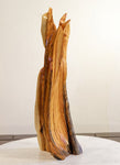 .. freeform tabletop desktop wood sculpture, rich natural colors & grain, exotic graceful lines, Wabi Sabi, dead old growth juniper tree, 480-B