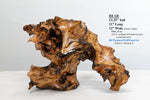unique wood tabletop sculpture, one-of-a-kind, freeform sculpture, 13.25 inches tall x 21 x 12, 9 lbs, 11 oz, upcycled, Wabi Sabi, 330-A