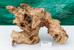 unique wood tabletop sculpture, one-of-a-kind, freeform sculpture, 13.25 inches tall x 21 x 12, 9 lbs, 11 oz, upcycled, Wabi Sabi, 330-A