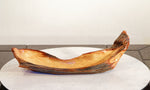Ponderosa teardrop bowl, Wood, 14.75" long x 5 x 3 tall, 1 lb., Douglas fir, Wabi Sabi, one-of-a-kind, beautiful grain, asymmetric, 499-A2