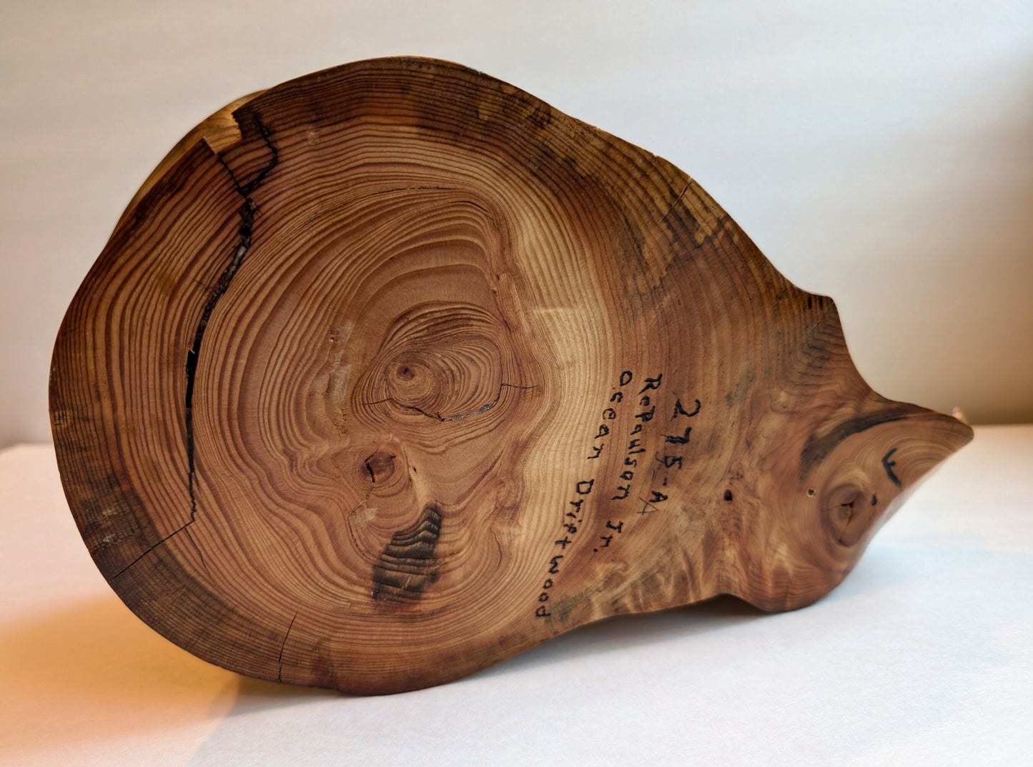 freeform wood sculptured bowl, golden brown rich grain, 5.75 tall x 12 x 8’’, 2.7 lbs. final, Wabi Sabi Wasabi one-of-a-kind, upcycled 275-A