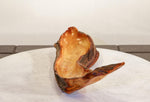 Ponderosa teardrop bowl, Wood, 14.75" long x 5 x 3 tall, 1 lb., Douglas fir, Wabi Sabi, one-of-a-kind, beautiful grain, asymmetric, 499-A2