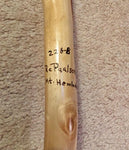 hiking walking stick staff, Mt Hemlock wood, elaborate grip top, 47 inch tall, Wabi Sabi wabi-sabi one-of-a-kind, from dead tree, 226-B