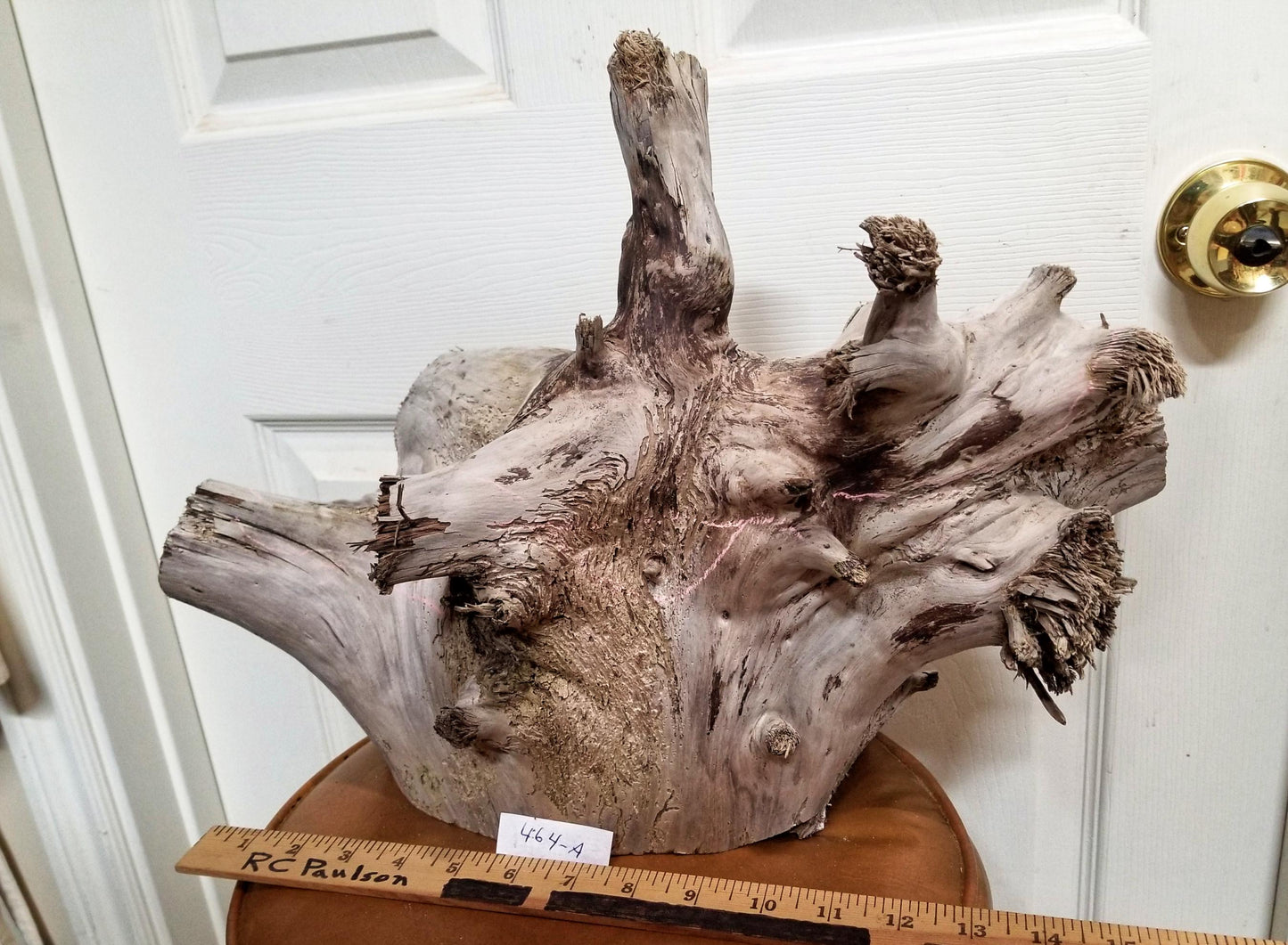 twisted branched wood bowl, elaborate, 9 tall x 16.5 x 9'', 2.6 lbs, Wabi Sabi Wasabi wabi-sabi one-of-a-kind, asymmetric, upcycled, 464-A
