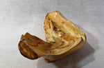 .. wooden platter, irregular, Ponderosa pine, rustic yet refined, dry food safe, 6.5" Tall x 23x9, Wabi Sabi, one-of-a-kind, asymmetric, 624-A