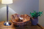 .. Madrone root wood bowl, wood, rustic yet refined, 4.5" Tall x 10.5 x 10.5, Wabi Sabi, one-of-a-kind, asymmetric, upcycled, food safe, 470-A