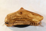 .. free flowing Port Orford Cedar wood bowl, rustic yet refined, matt5.75 T x 17.5 x 9.25’’, Wabi Sabi, one-of-a-kind, asymmetric, 427-A1