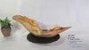 Video of 2-part arching wooden serving tray, bowl. 